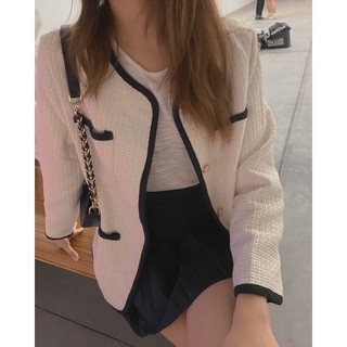 Ảnh thật - Áo khoác Tweed