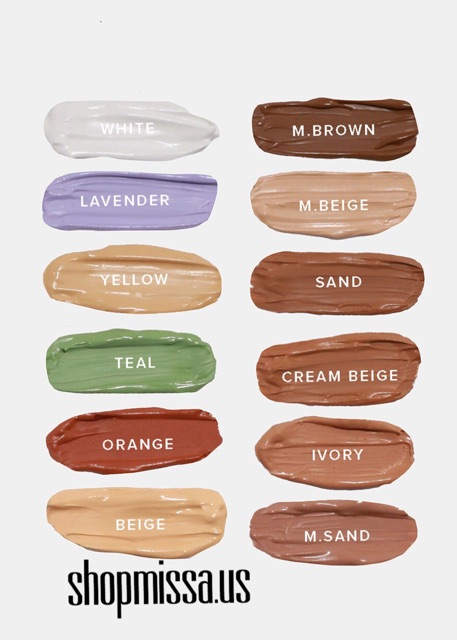 Kem che khuyết điểm Princessa shopmissa missa | BigBuy360 - bigbuy360.vn