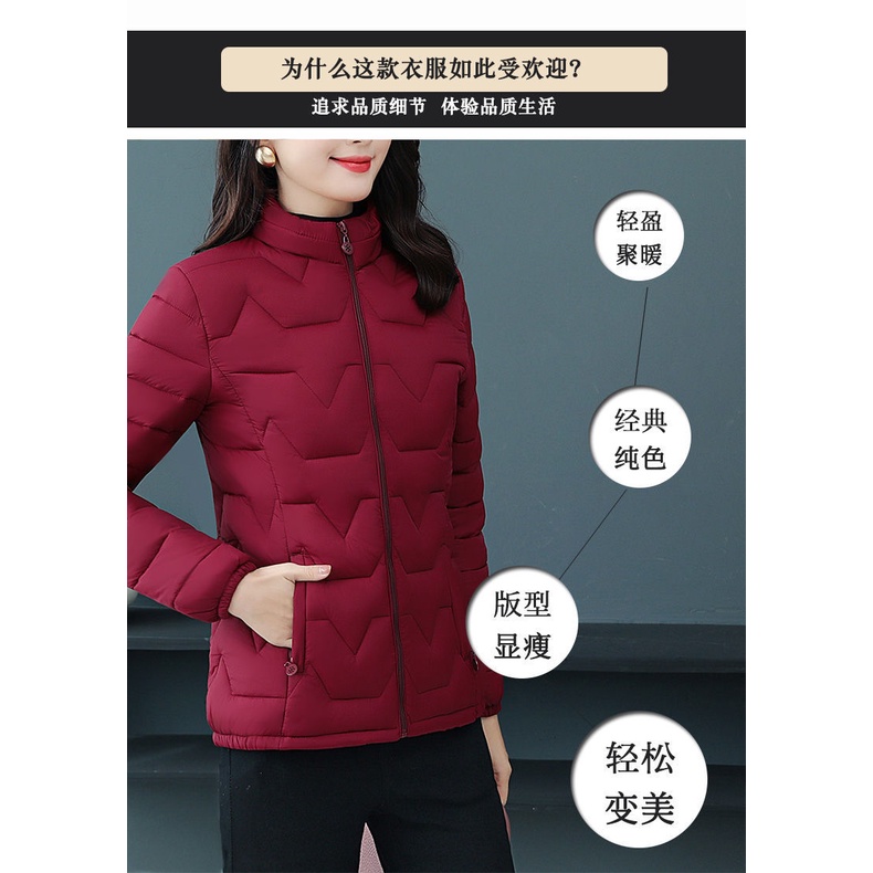 Áo khoác phao cotton giữ ấm size lớn cho phụ nữ trung niên 40 tuổi 50
 | BigBuy360 - bigbuy360.vn