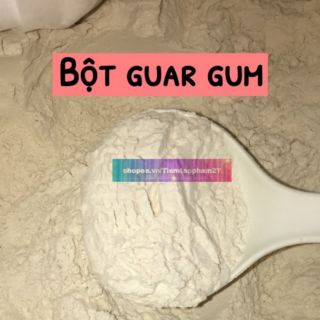 Bột guar gum làm slime nước