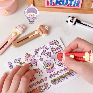 Dao mini cắt rọc giấy, washi , sticker