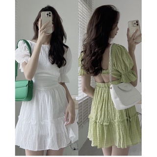 Váy xinh chất xốp không nhăn