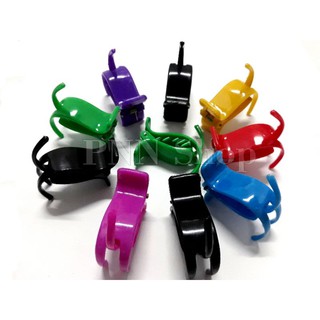 SỈ LÔ 12 KẸP TÓC 3 CHẤU LOẠI BÓNG ĐỦ MÀU / KẸP CÀNG CUA 3 CHẤU / GẮP TÓC ( Ảnh thật tự chụp)