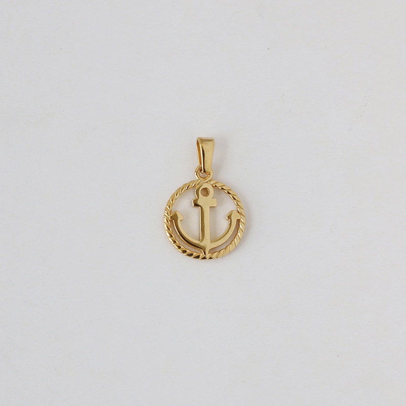 Mặt Dây Chuyền Bằng Thép Titan Mạ Vàng 18k Ba Chiều Hình Ngôi Sao Thiên Thần Libra