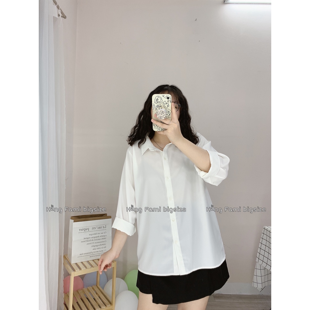 áo sơ mi nữ bigsize ( A380 )