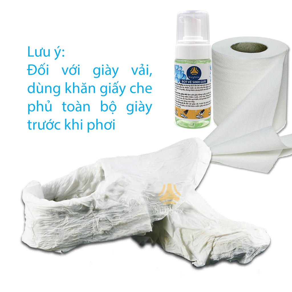 Bọt vệ sinh giày và giặt giày (150ml) - buybox - BBPK60