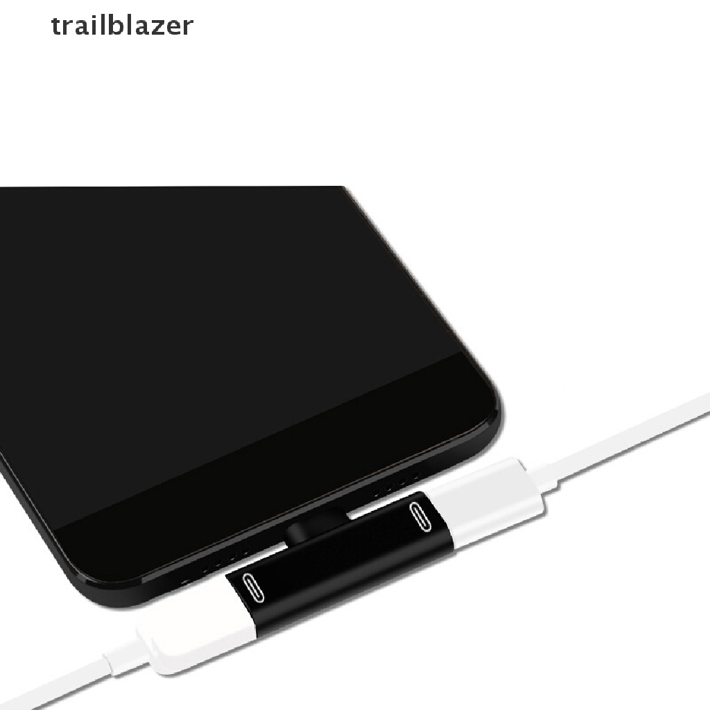 Cáp chuyển đổi âm thanh tai nghe AUX kép USB Type C Trailblazer UIO