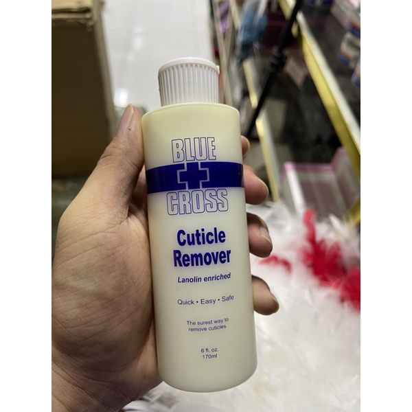 Kem mềm da nail, Kem mềm da mỹ  BLUE CROSS 170ml chuyên dụng cắt da chết không cần ngâm nước hàng nhập khẩu tại mỹ