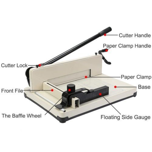 Bàn cắt giấy Bosser 858 A4