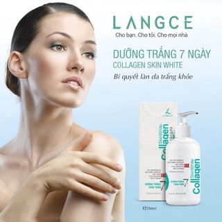 COLLAGEN TRẮNG DA TOÀN THÂN 7 NGÀY 250g LANGCE