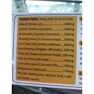 Dung dịch Nano Curcumin