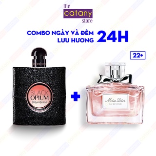 COMBO 2 CHAI NƯỚC HOA MINI NGÀY VÀ ĐÊM CHO NỮ HÀNG CHIẾT TINH DẦU NHIỀU LƯU HƯƠNG 24H