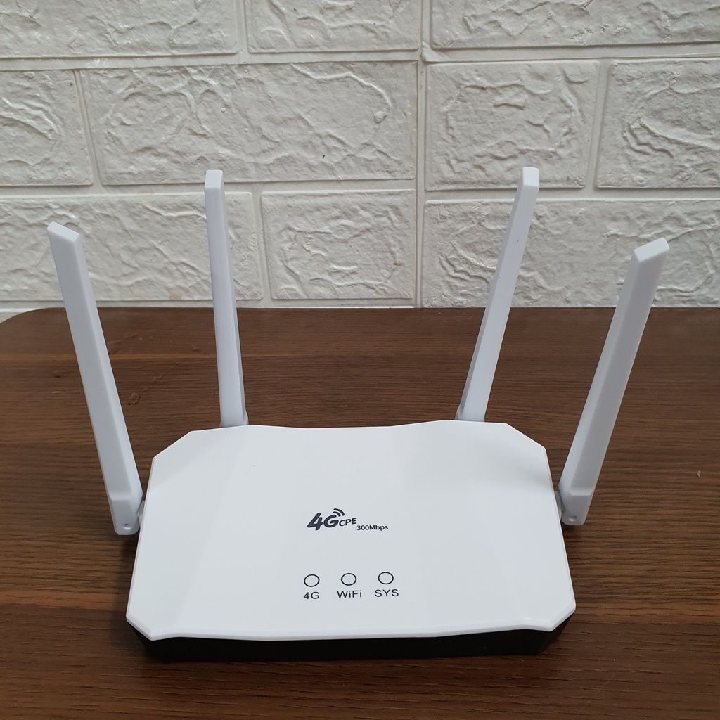 [Mã ELHAMS5 giảm 6% đơn 300K] Bộ Phát Wifi 4G CPE R8C - Tốc Độ 300Mbps - Hỗ Trợ 16 User - 1 Cổng LAN - TRẮNG