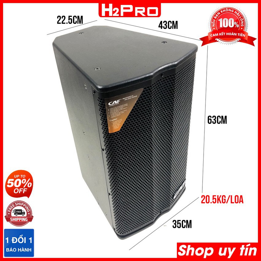 Đôi loa karaoke CAF KB12 bass 30 1000W, hàng nhập | Loa karaoke gia đình ( tặng 2 khẩu neutrick 99k )