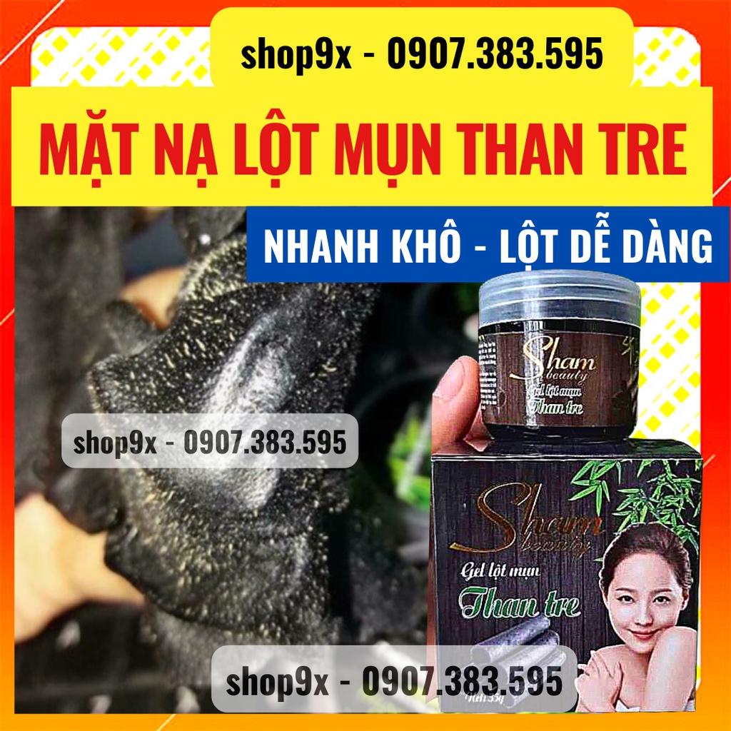 Mặt Nạ Hút Mụn Than Tre - Trắng Da Sạch Mụn