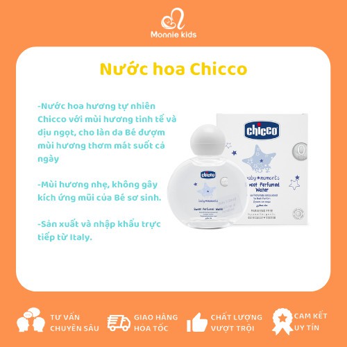 NƯỚC HOA HƯƠNG TỰ NHIÊN 0M+ CHICCO