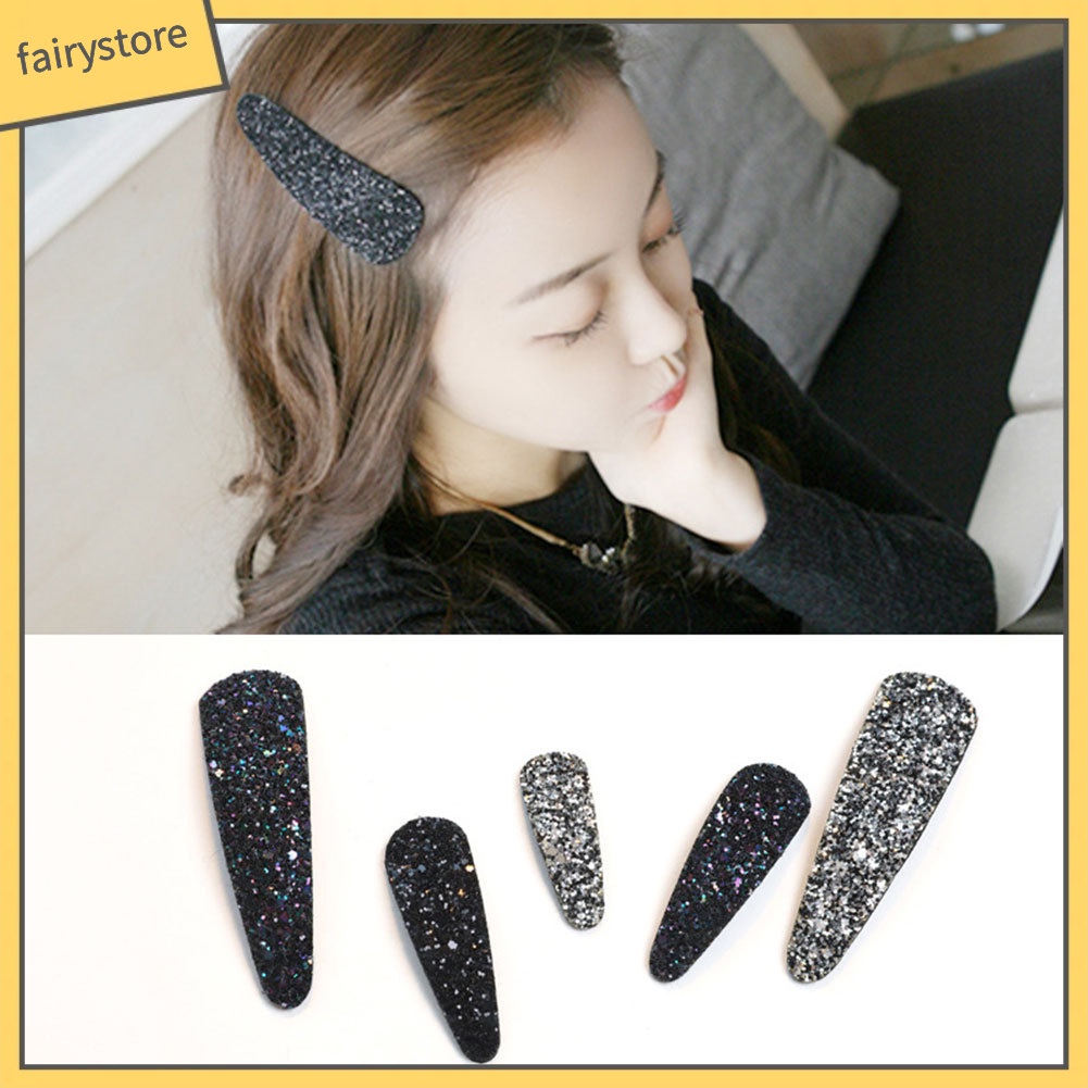 Kẹp tóc sequin lấp lánh dành cho phái nữ