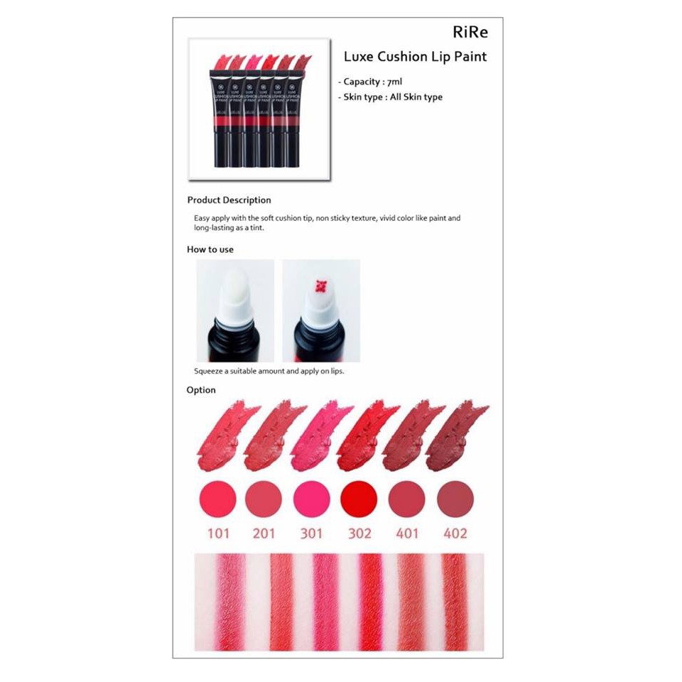 Son Rire Luxe Cushion Lip Paint