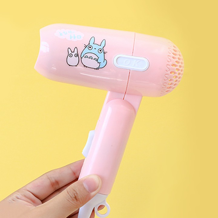 MÁY SẤY TÓC DU LỊCH MINI GẤP GỌN HÌNH GẤU THỎ MÈO KITTY DOREMON SIÊU XINH-MÁY SẤY TÓC HÌNH THÚ GẤP GỌN TIỆN LỢI