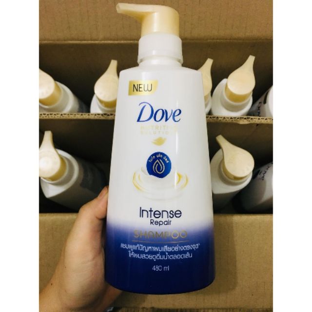 Dầu gội Dove phục hồi tóc thái 480ml