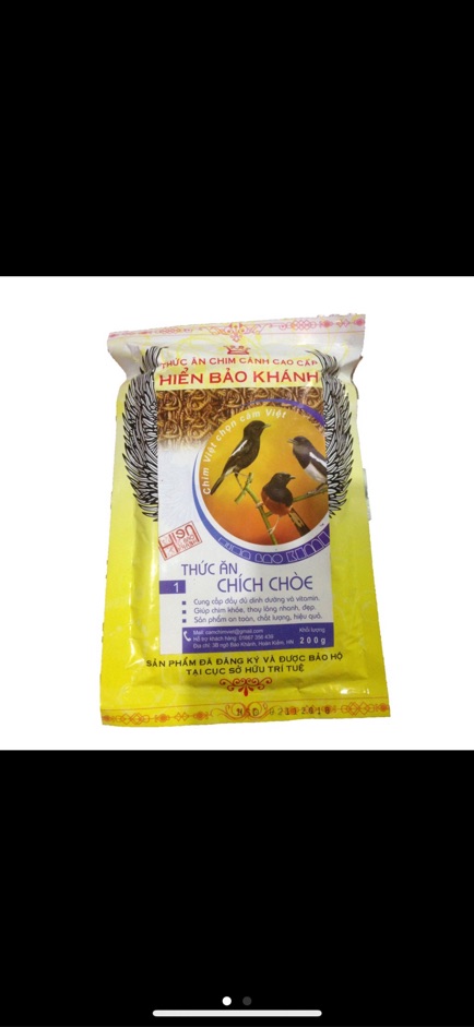 Cám choè hiển bảo khánh ( mua 10g khuyến mại 1 gói )