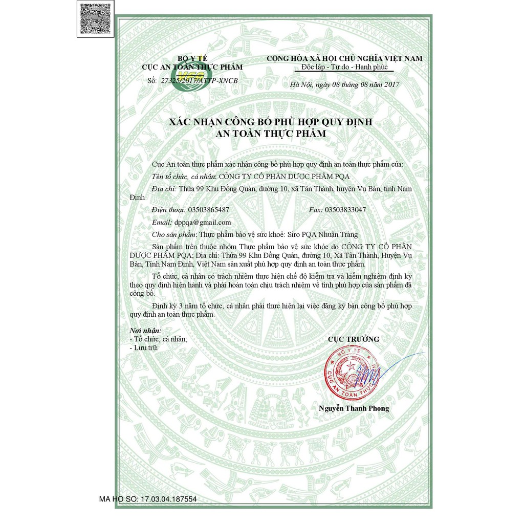 PQA Siro Nhuận Tràng dùng cho người táo bón chai 125ml | BigBuy360 - bigbuy360.vn