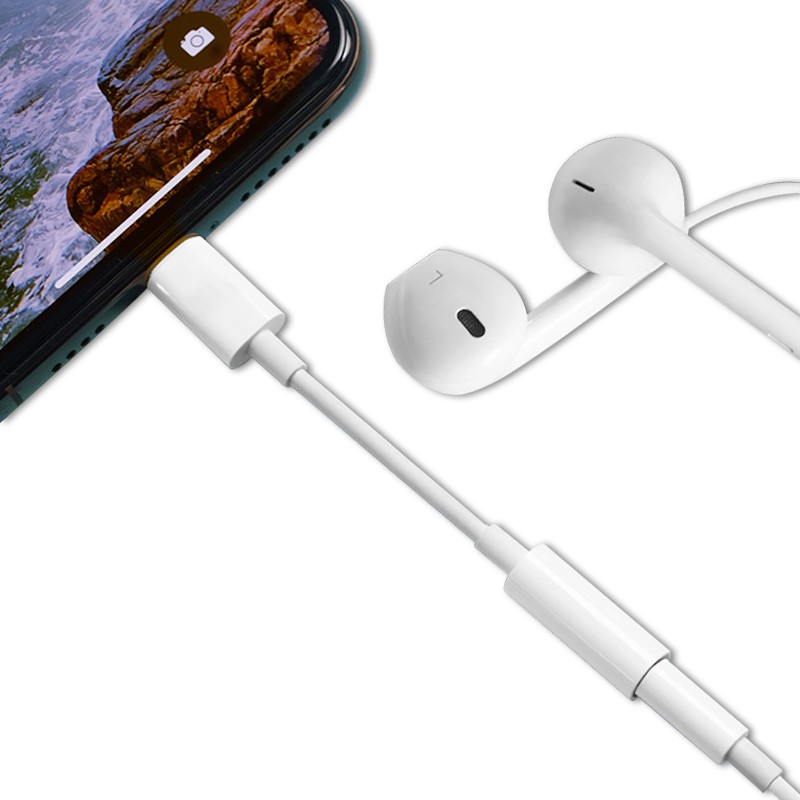 [BH 12 tháng] Cáp chuyển đổi tai nghe iPhone cổng Lightning sang jack 3.5 mm sử dụng trực tiếp, không bluetooth