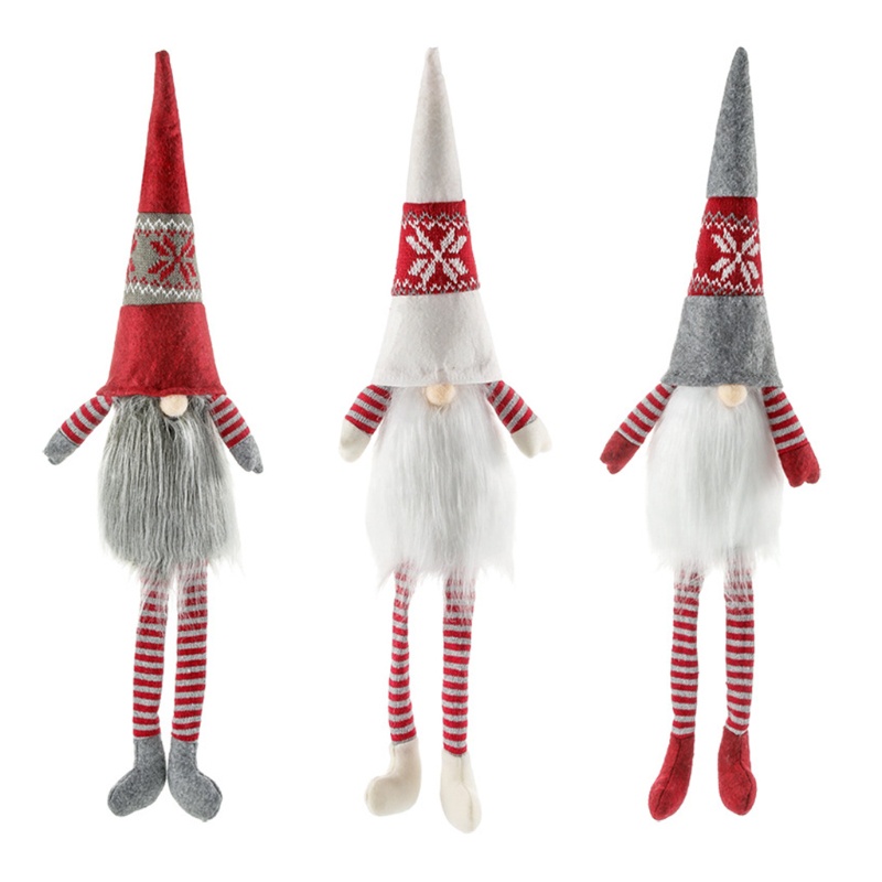 Qq * Tượng Gnome Scandinavian Tomte Nisse Bắc Âu Handmade Gnomes Giáng Sinh