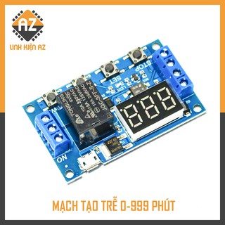 Mạch tạo trễ 0-999 phút - làm máy rót rượu - rửa tay