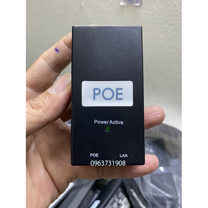 Nguồn POE 12V 1A cho mắt camera