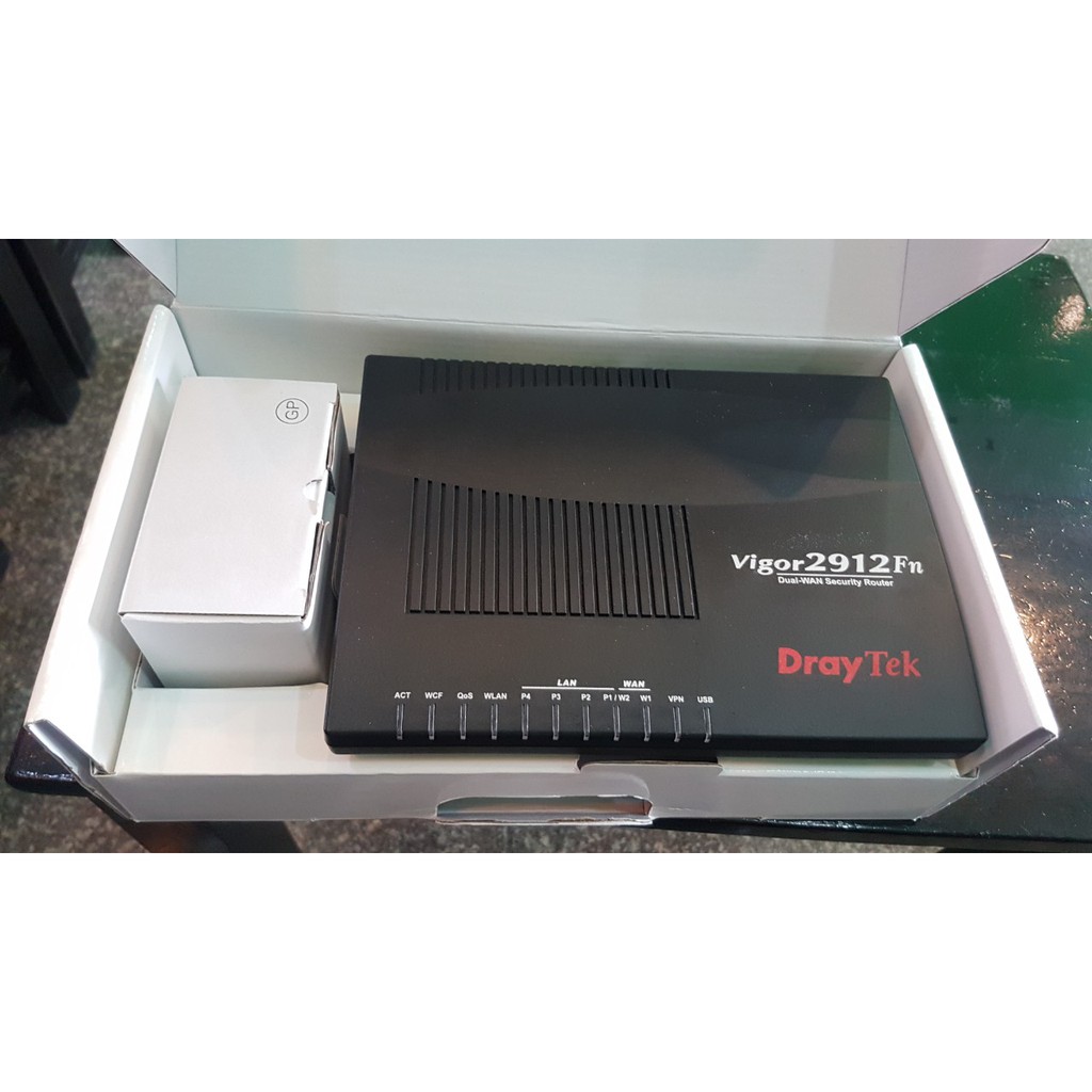 Draytek vigor 2912FN New Full box BH dài 2021 | BigBuy360 - bigbuy360.vn