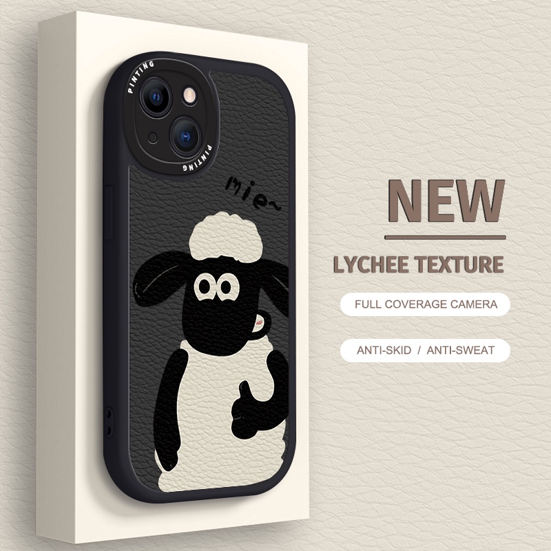 Ốp Điện Thoại Mềm Hình Cừu Hoạt Hình Cho iPhone 13 / 12 / 11 Promax 6 / 7 / 8 Plus / X / XR / Xs Max