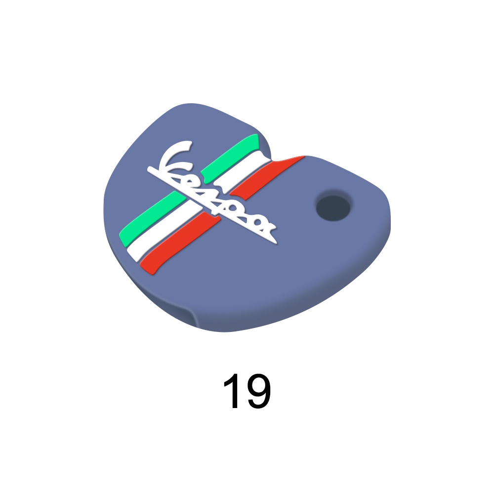 Vỏ cao su bọc chìa khóa thích hợp cho xe Vespa Enrico Piaggio GTS300 LX150 fly 125 3vte Gts 200 250 Scooter