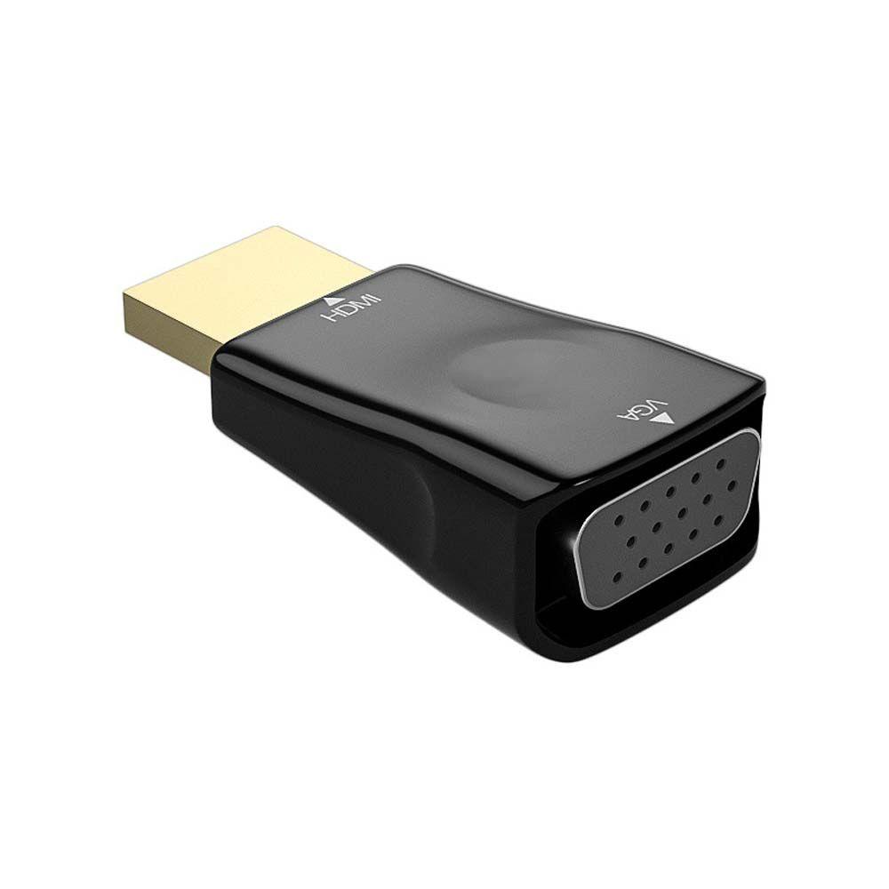 AUGUSTINE TV Box HDMI to VGA Cable HD HDMI Male to VGA 15 Pin Female HDMI to VGA  Adapter VGA Converter for PC Laptop Audio Cable HDMI HDMI Adapter USB Hub HDMI to VGA Converter/Multicolor