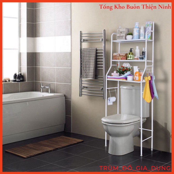 KỆ ĐỂ ĐỒ PHÒNG VỆ SINH SAU TOILET THÔNG MINH