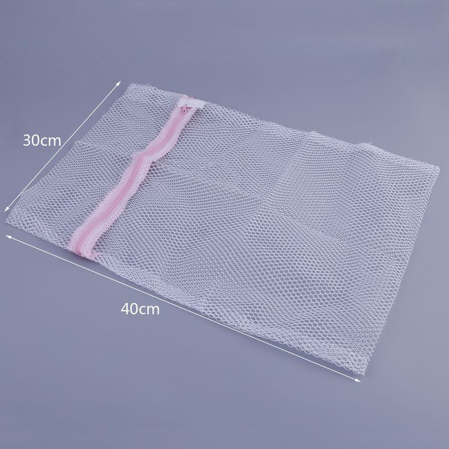 Túi Lưới Giặt Đồ Lót Cho Máy Giặt Có Dây Kéo