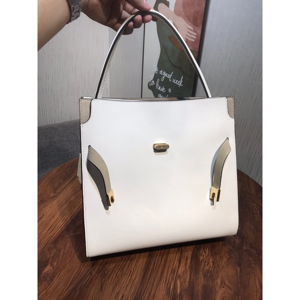 Túi xách nữ phong cách hàn quốc Tory burch LEE RADZIWILL DOUBLE BAG da thật cao cấp hàng vip 1-1