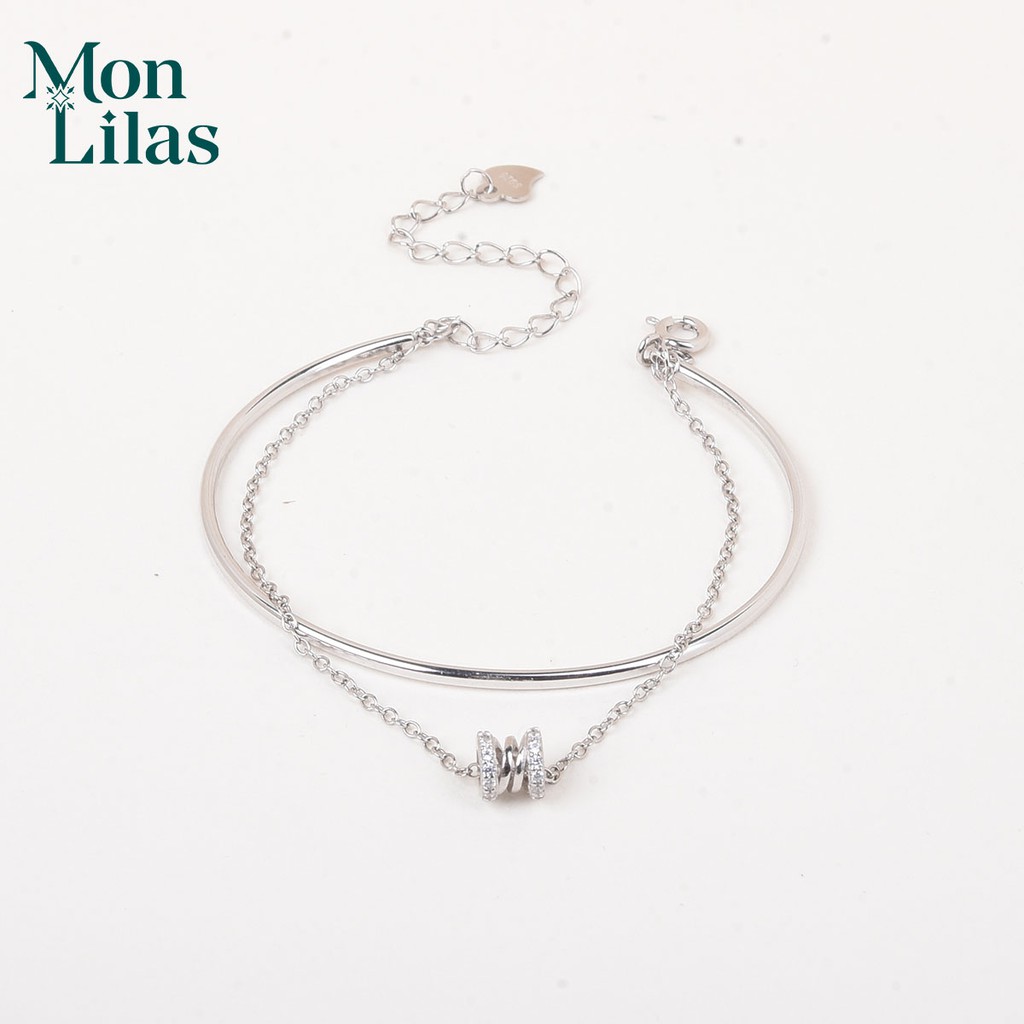 Vòng tay bạc nữ Mon Lilas V062109Tr