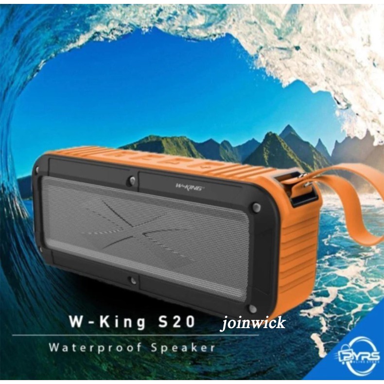 Loa Bluetooth W-King S20 chống nước, chống bụi, chống sốc