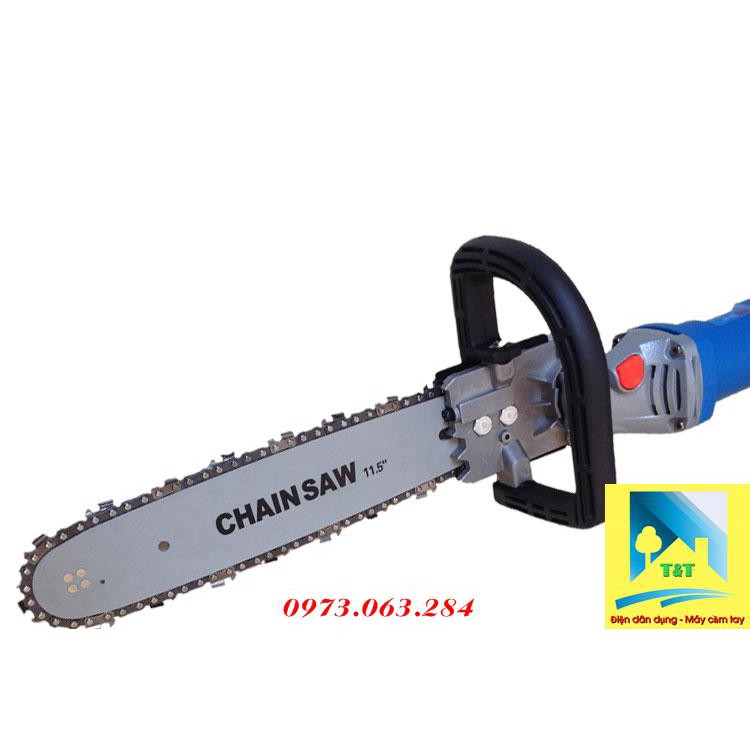 BỘ CHUYỂN ĐỔI MÁY CẮT MÀI CẦM TAY THÀNH MÁY CƯA XÍCH ĐA NĂNG