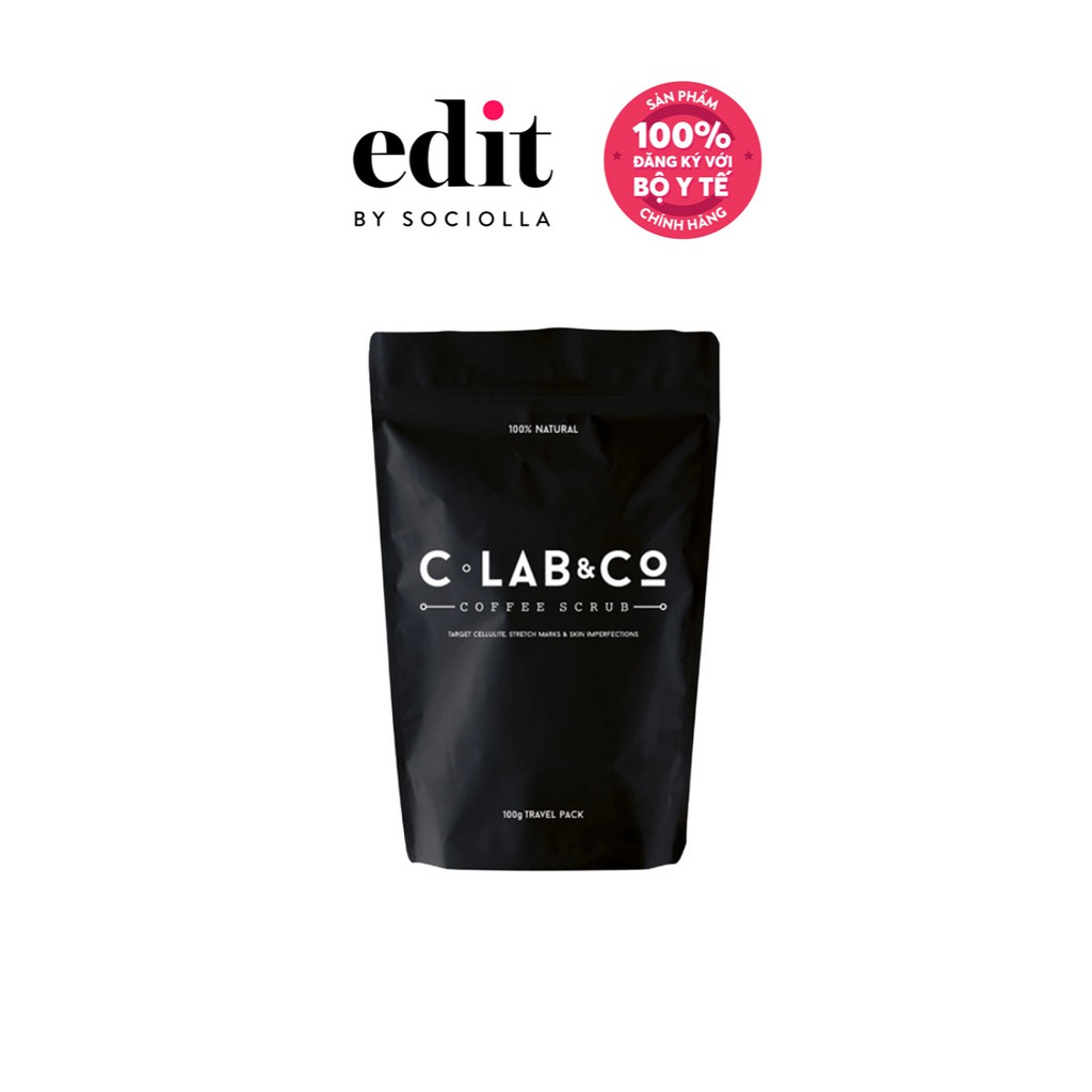 Tẩy tế bào chết C Lab &amp; Co chiết xuất Hạt Cà Phê Arabica 100g