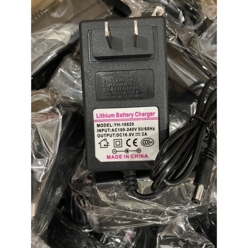 Sạc 4S 16.8V 2A dùng cho pin Li-ion, sạc máy khoan có đèn báo đầy.