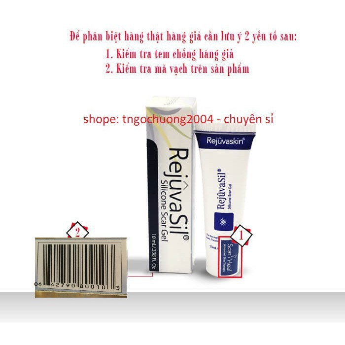 Kem sẹo Rejuvasil Của Mỹ