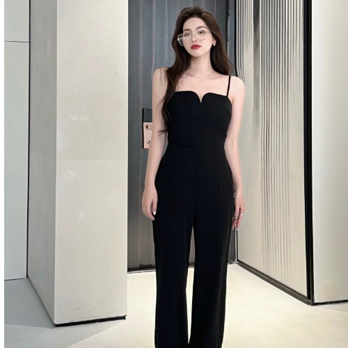 Jumpsuit Sát Nách Lưng Cao Thiết Kế Hợp Thời Trang Cho Phái Nữ
