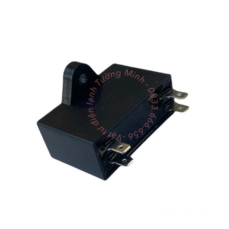 Tụ quạt vuông 5uF 450VAC loại tốt dùng cho quạt dàn nóng điều hoà Tụ quạt điện Capa quạt