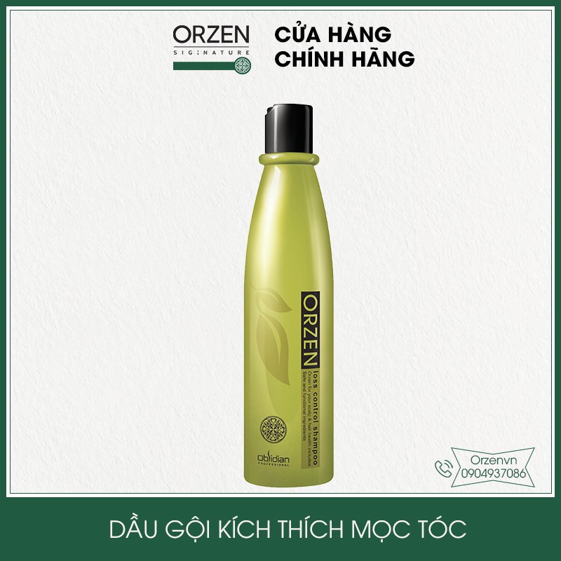 Dầu gội kích thích mọc tóc nhanh dày Orzen Loss Control Shampoo Hàn Quốc 320ml