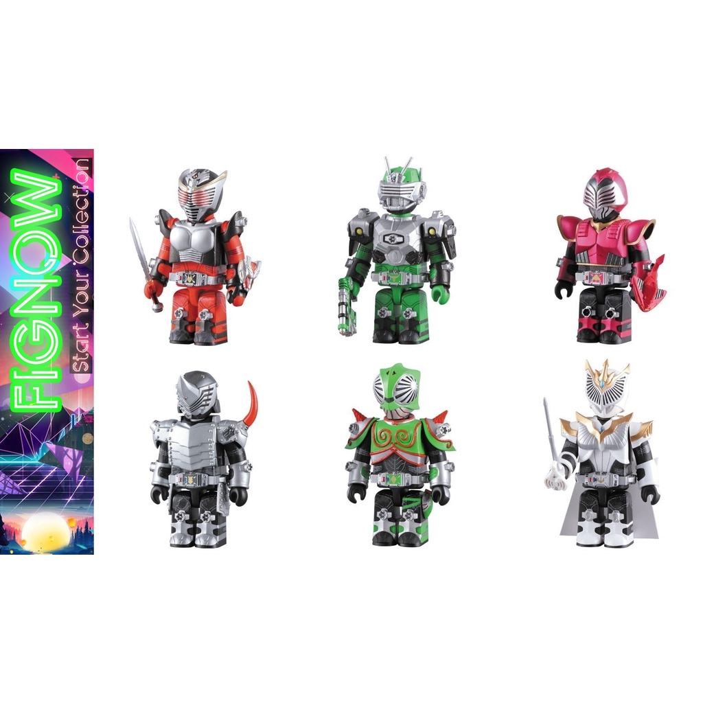 [NEW] Mô hình đồ chơi chính hãng Kubrick Kamen Rider Ryuki Series