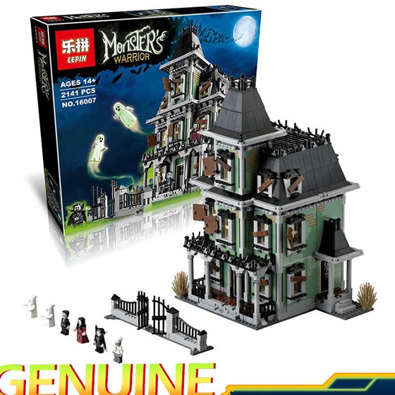 Xếp Hình Ngôi Nhà Ma Quái Monster Leji 80011