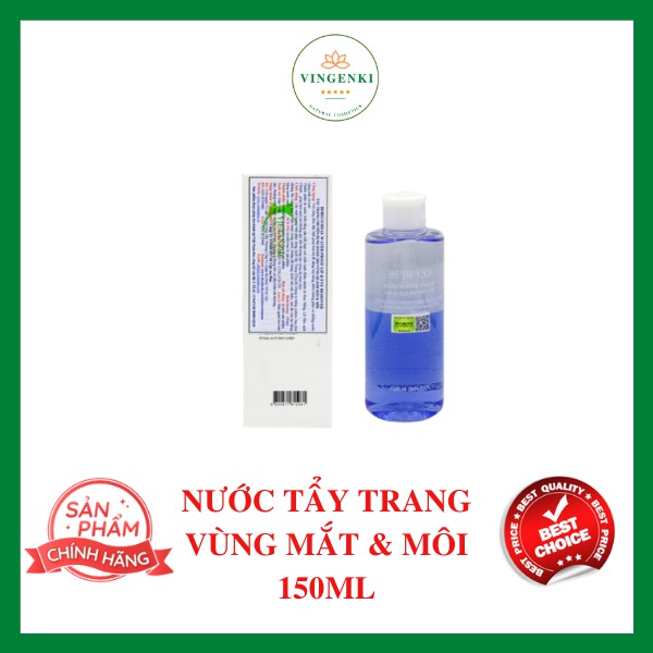 Nước tẩy trang vùng mắt & môi (150ml)