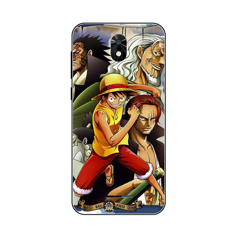 Ốp điện thoại mềm họa tiết One Piece Luffy Roronoa Zoro cho TP-Link Neffos C5 Plus Neffos C5A